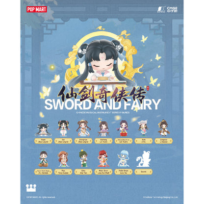 Sword and Fairy Chinese Musical Instrument - Mô hình Blind Box Tiên Kiếm Kỳ Hiệp - Pop Mart