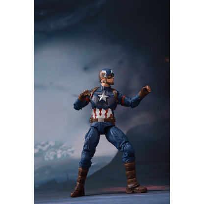 Captain America Combat Model - Mô hình siêu anh hùng tác chiến - ZD Toys 1911-01