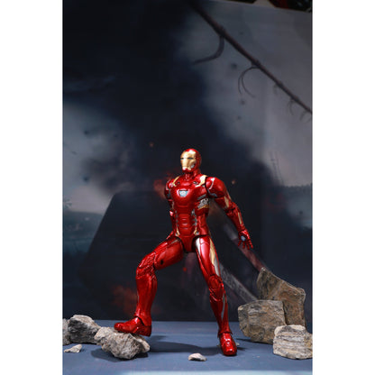 Iron Man MK46 Combat Figure with Integrated Light Platform - Mô hình chiến đấu tích hợp bệ ánh sáng - ZD TOYS 1606-02