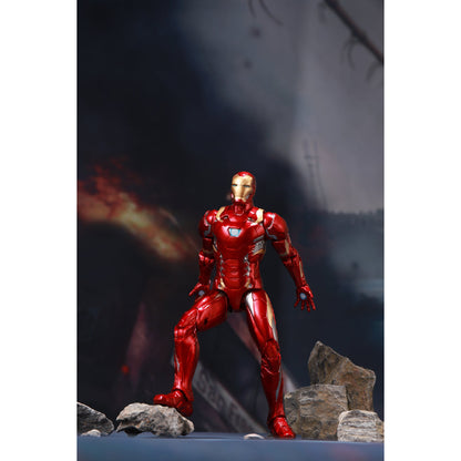 Iron Man MK46 Combat Figure with Integrated Light Platform - Mô hình chiến đấu tích hợp bệ ánh sáng - ZD TOYS 1606-02