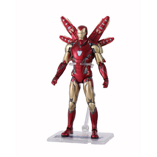 Iron Man MK85 Combat Model with Integrated Light Platform - Mô hình Action Figure tích hợp bệ ánh sáng - ZD TOYS 1606-18