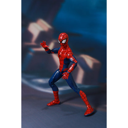 Classic Spiderman Combat Figure with Integrated Light Base - Mô hình Người Nhện chiến đấu đế đèn LED - ZD TOYS 1606-15