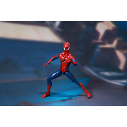 Classic Spiderman Combat Figure with Integrated Light Base - Mô hình Người Nhện chiến đấu đế đèn LED - ZD TOYS 1606-15