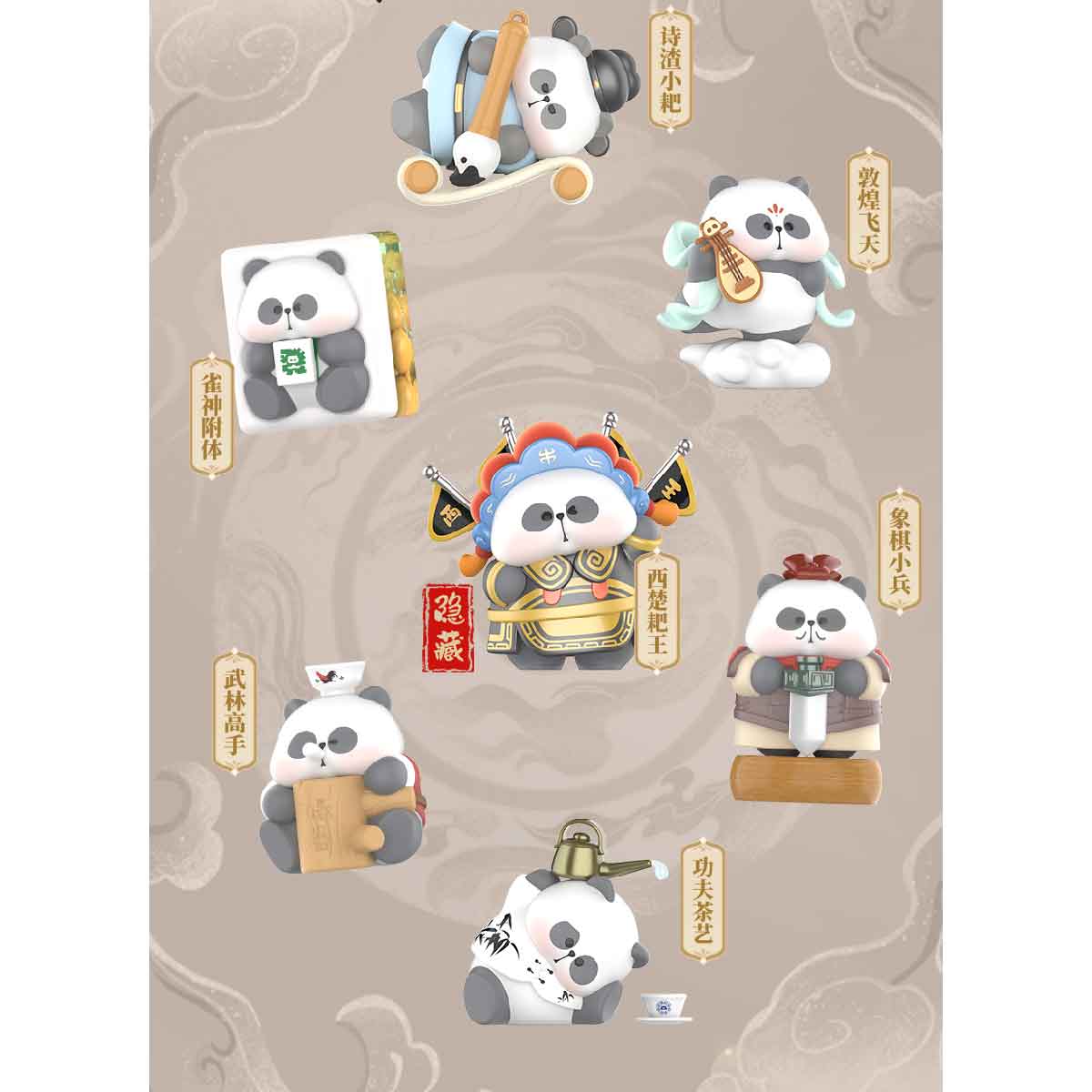 Teacher PaPa Chinese Essence Learning Travel - Mô hình Blind Box - OTHER ART TOYS