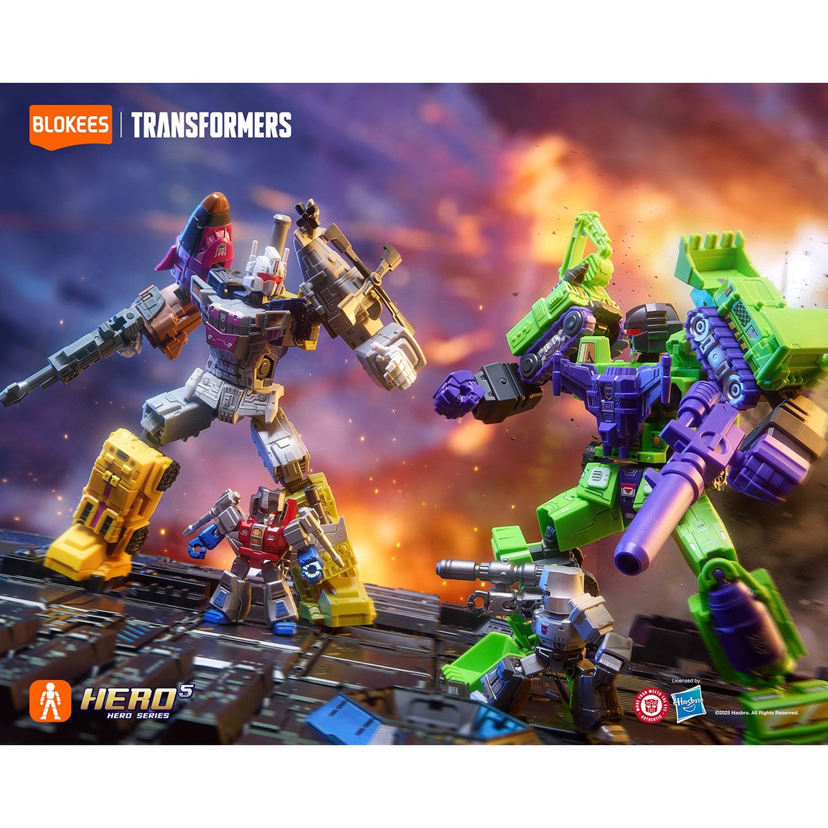 Đồ Chơi Mô Hình Transformers Bộ Sưu Tập Ngẫu Nhiên DV06 BLOKEES 71406