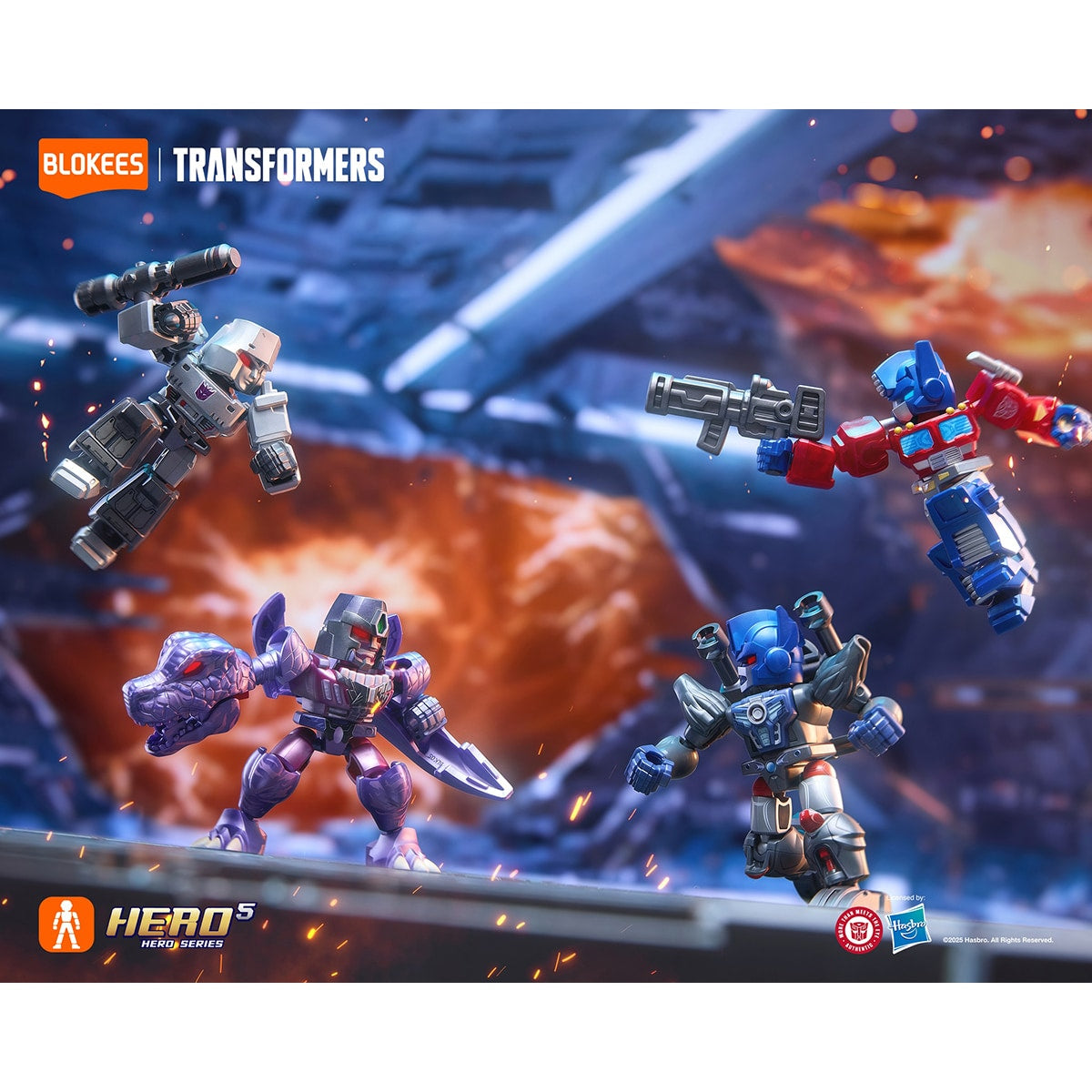 Đồ Chơi Mô Hình Transformers Bộ Sưu Tập Ngẫu Nhiên DV06 BLOKEES 71406