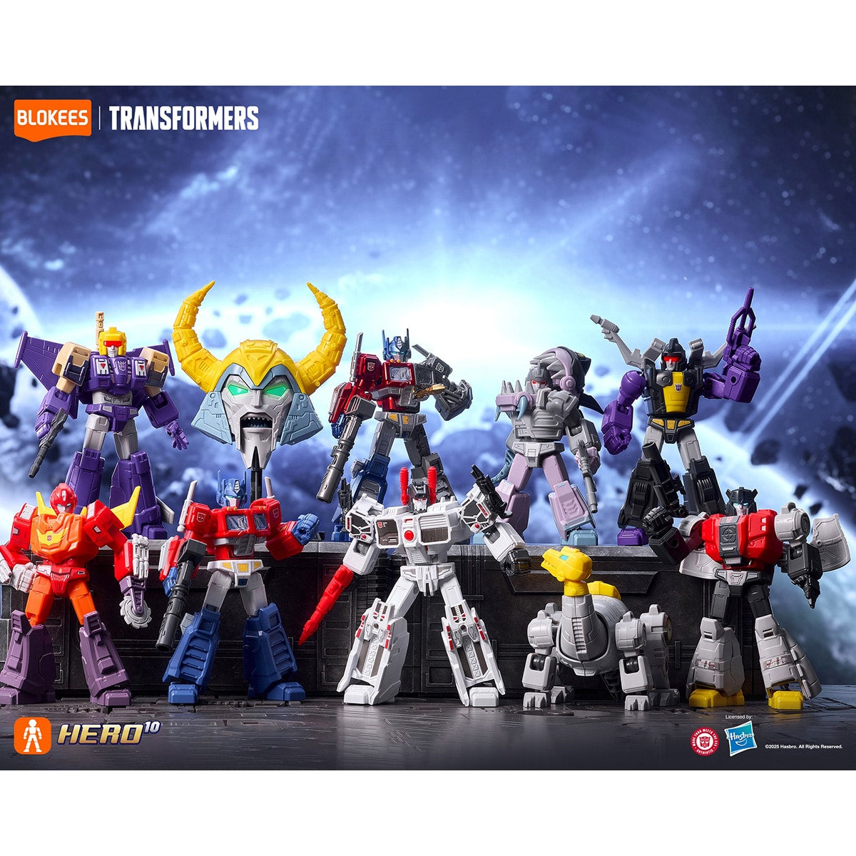 Đồ Chơi Mô Hình Transformers Bộ Sưu Tập Ngẫu Nhiên GV08 - One Shall Fall BLOKEES 71108