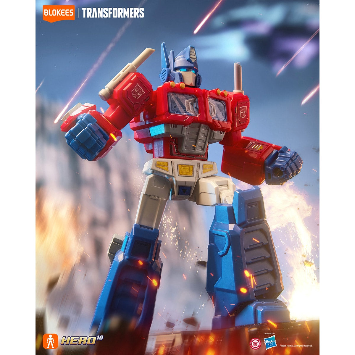Đồ Chơi Mô Hình Transformers Bộ Sưu Tập Ngẫu Nhiên GV08 - One Shall Fall BLOKEES 71108