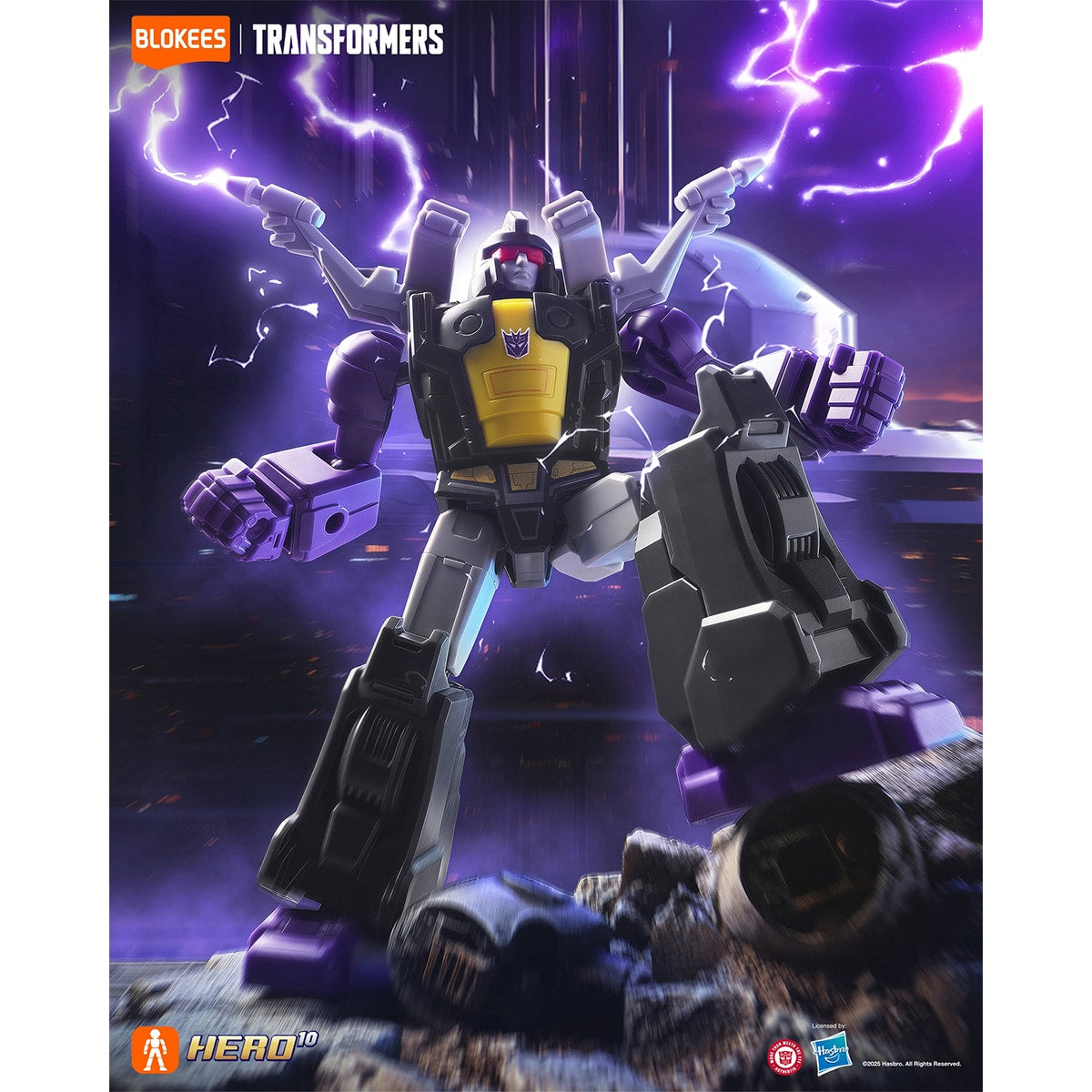Đồ Chơi Mô Hình Transformers Bộ Sưu Tập Ngẫu Nhiên GV08 - One Shall Fall BLOKEES 71108
