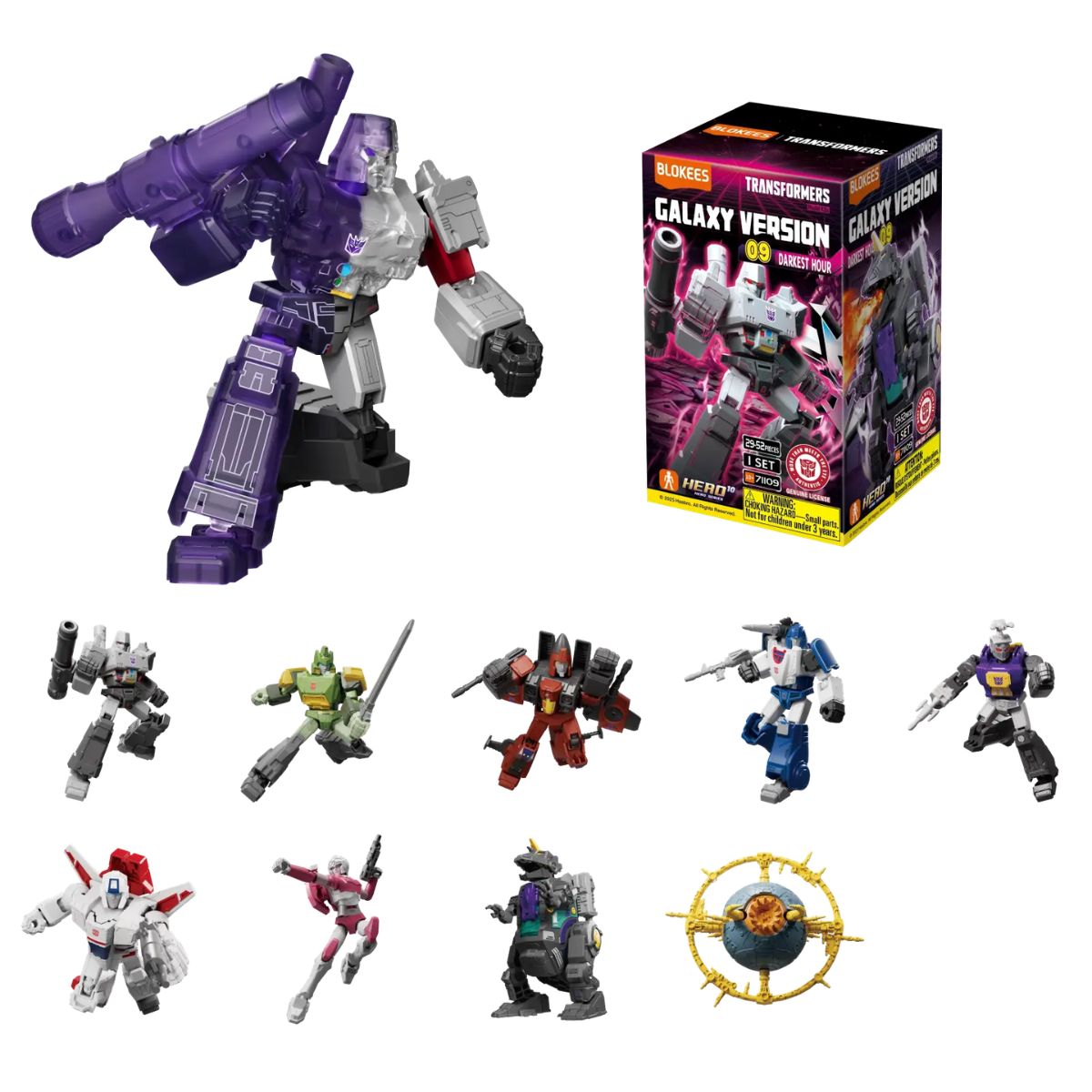 Đồ Chơi Mô Hình Transformers Bộ Sưu Tập Ngẫu Nhiên GV09 - Darkest Hour BLOKEES 71109