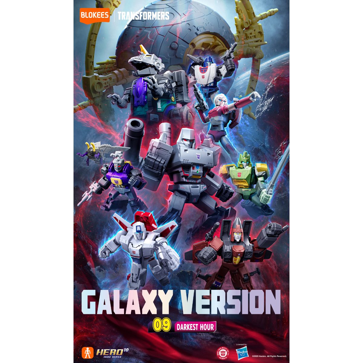 Đồ Chơi Mô Hình Transformers Bộ Sưu Tập Ngẫu Nhiên GV09 - Darkest Hour BLOKEES 71109