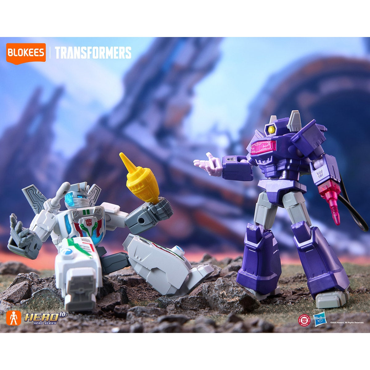 Đồ Chơi Mô Hình Transformers Bộ Sưu Tập Ngẫu Nhiên SV04 - Spark of Deception BLOKEES 71124
