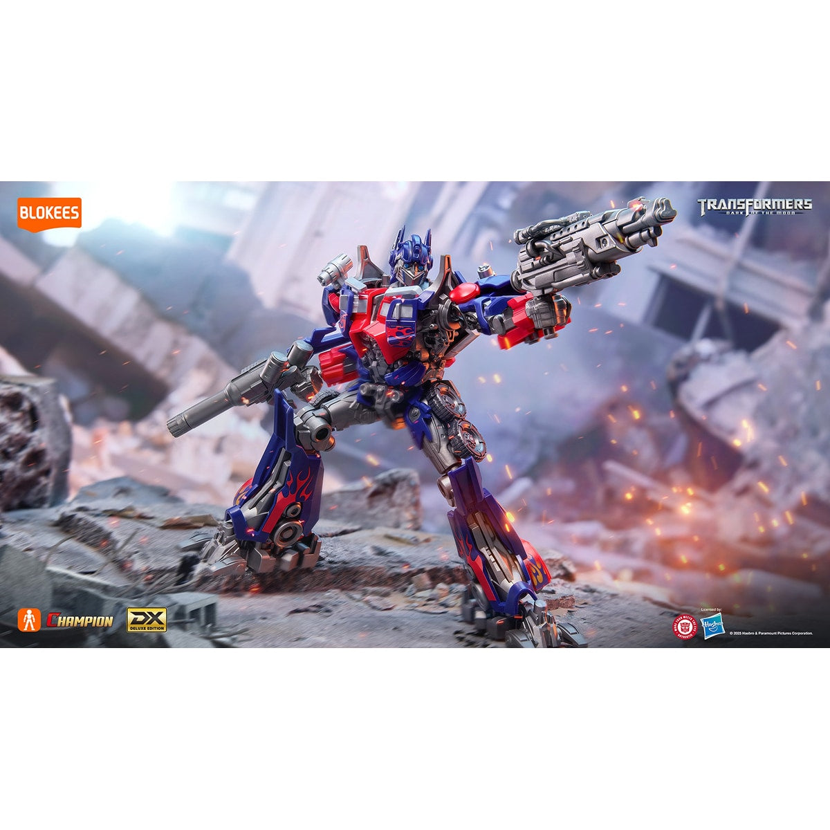 Đồ Chơi Mô Hình Transformers Classic Class Người Máy Optimus Prime Jet Wing BLOKEES 71187