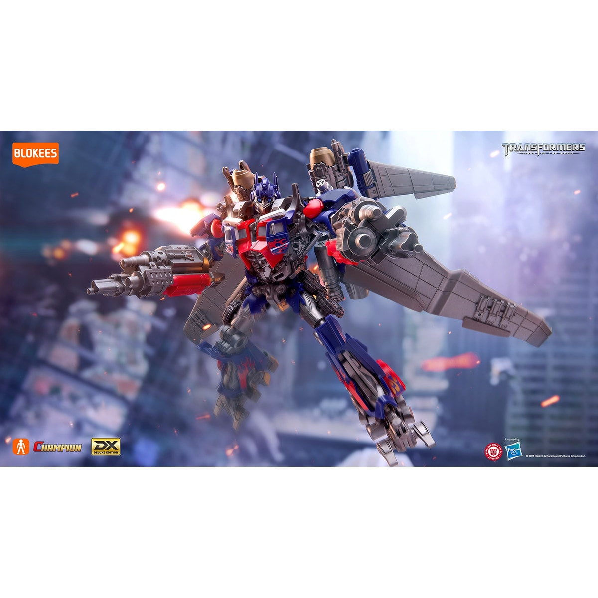 Đồ Chơi Mô Hình Transformers Classic Class Người Máy Optimus Prime Jet Wing BLOKEES 71187