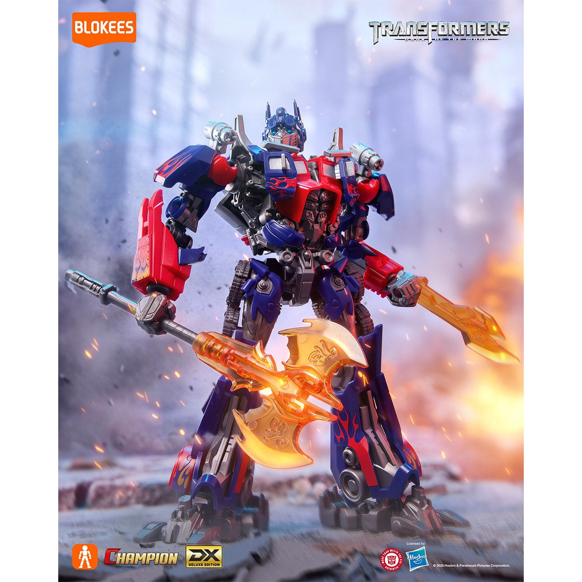 Đồ Chơi Mô Hình Transformers Classic Class Người Máy Optimus Prime Jet Wing BLOKEES 71187