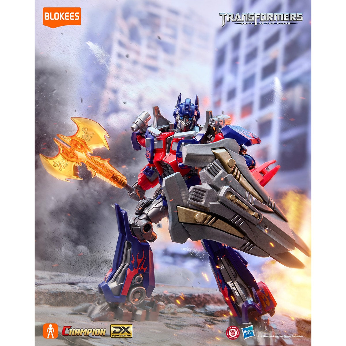Đồ Chơi Mô Hình Transformers Classic Class Người Máy Optimus Prime Jet Wing BLOKEES 71187