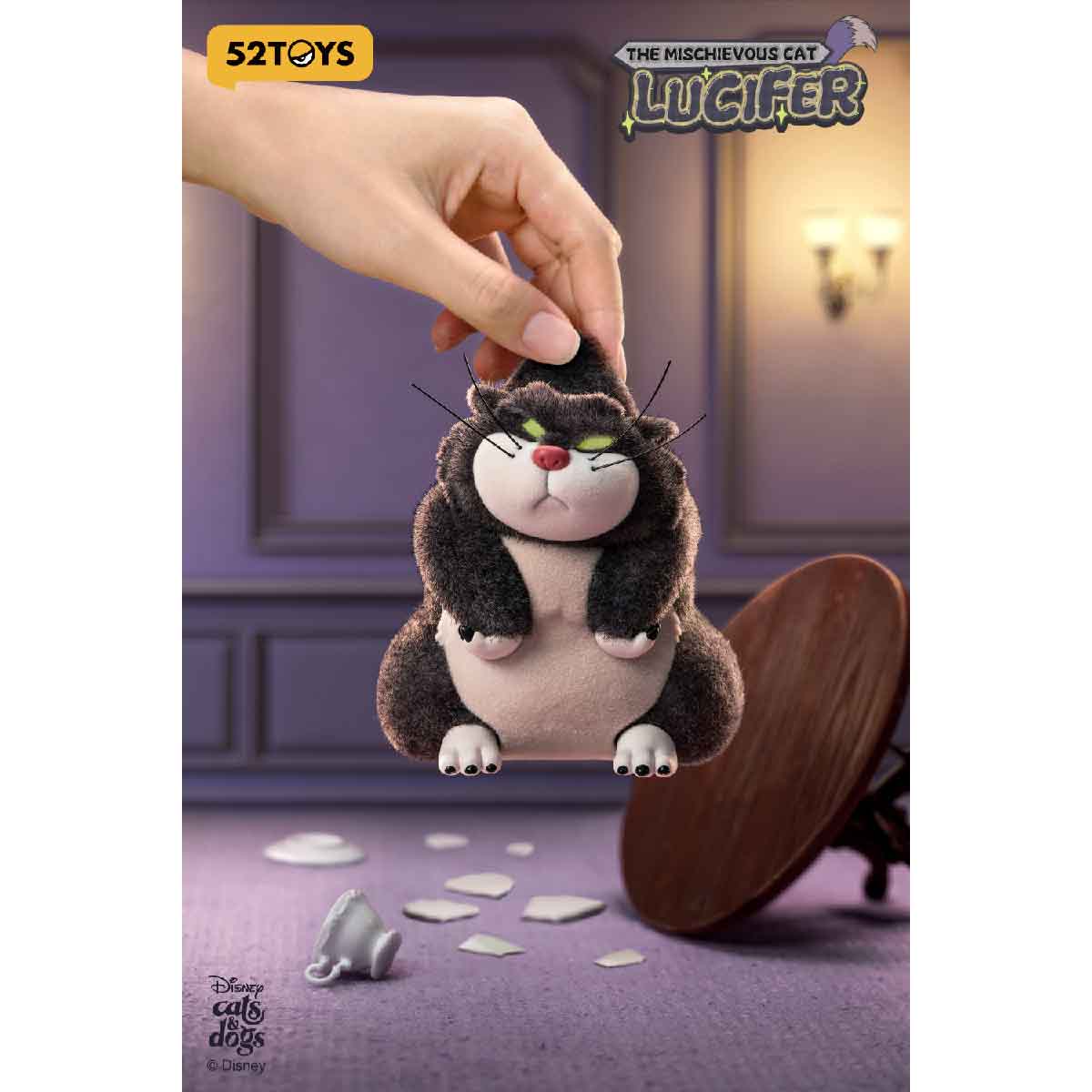 The Mischievous Cat Lucifer Figure - Mô hình Blind Box Mèo Lucifer - 52TOYS