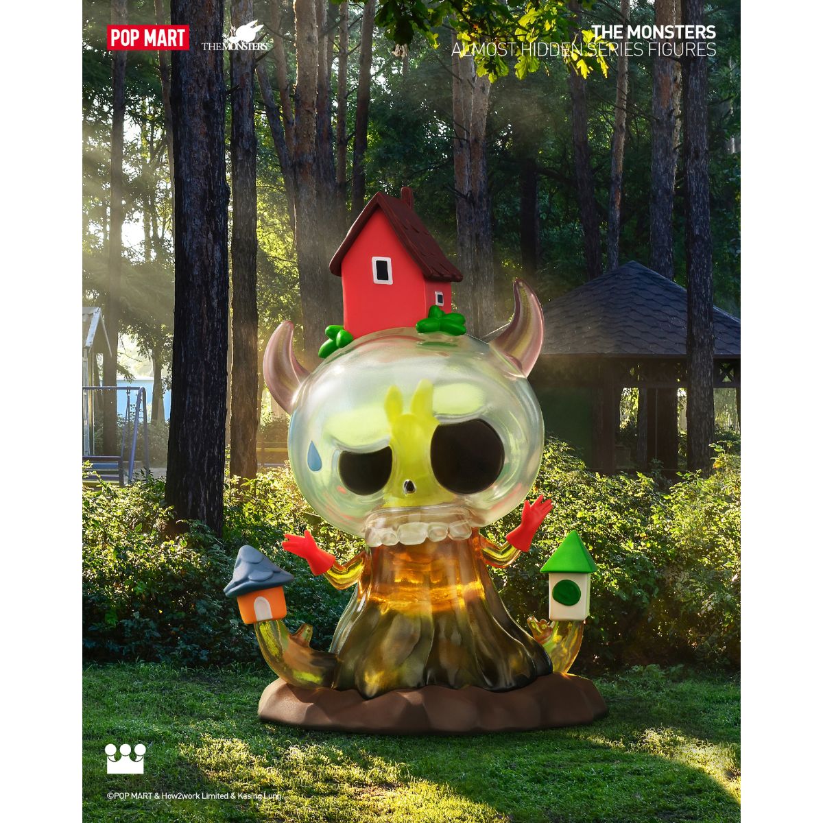 THE MONSTERS Almost Hidden - Mô hình Blind Box Art Toy - POP MART 6941848273819