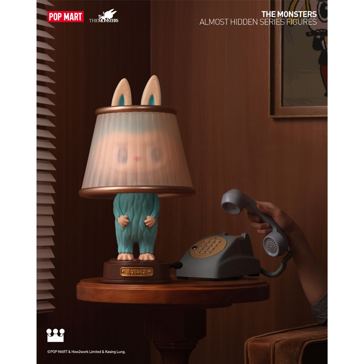 THE MONSTERS Almost Hidden - Mô hình Blind Box Art Toy - POP MART 6941848273819