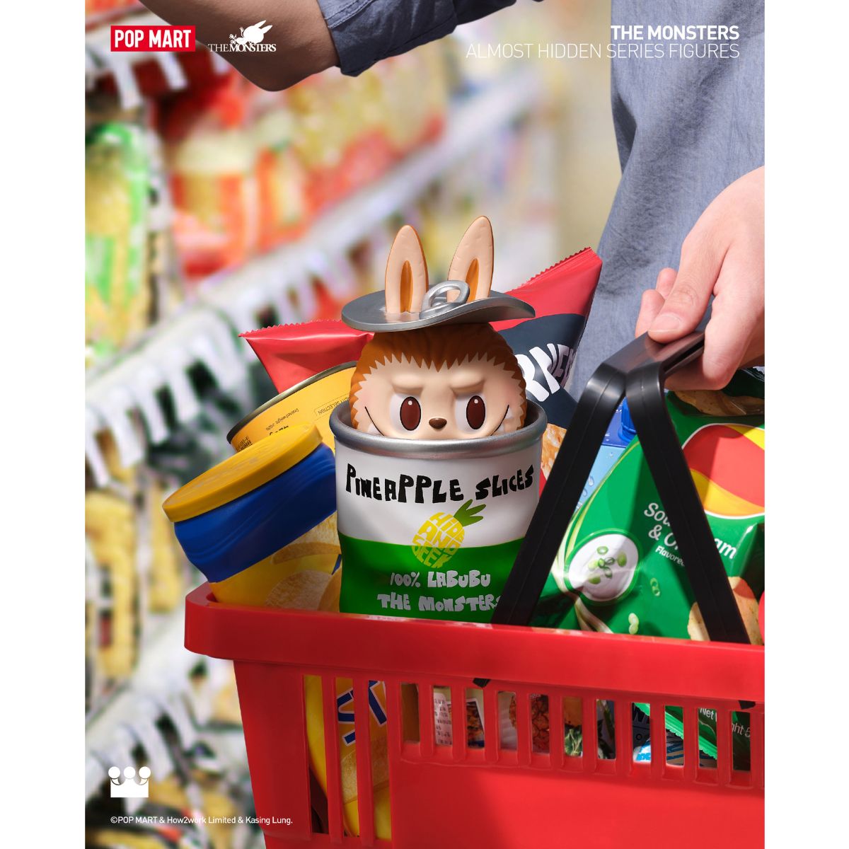 THE MONSTERS Almost Hidden - Mô hình Blind Box Art Toy - POP MART 6941848273819