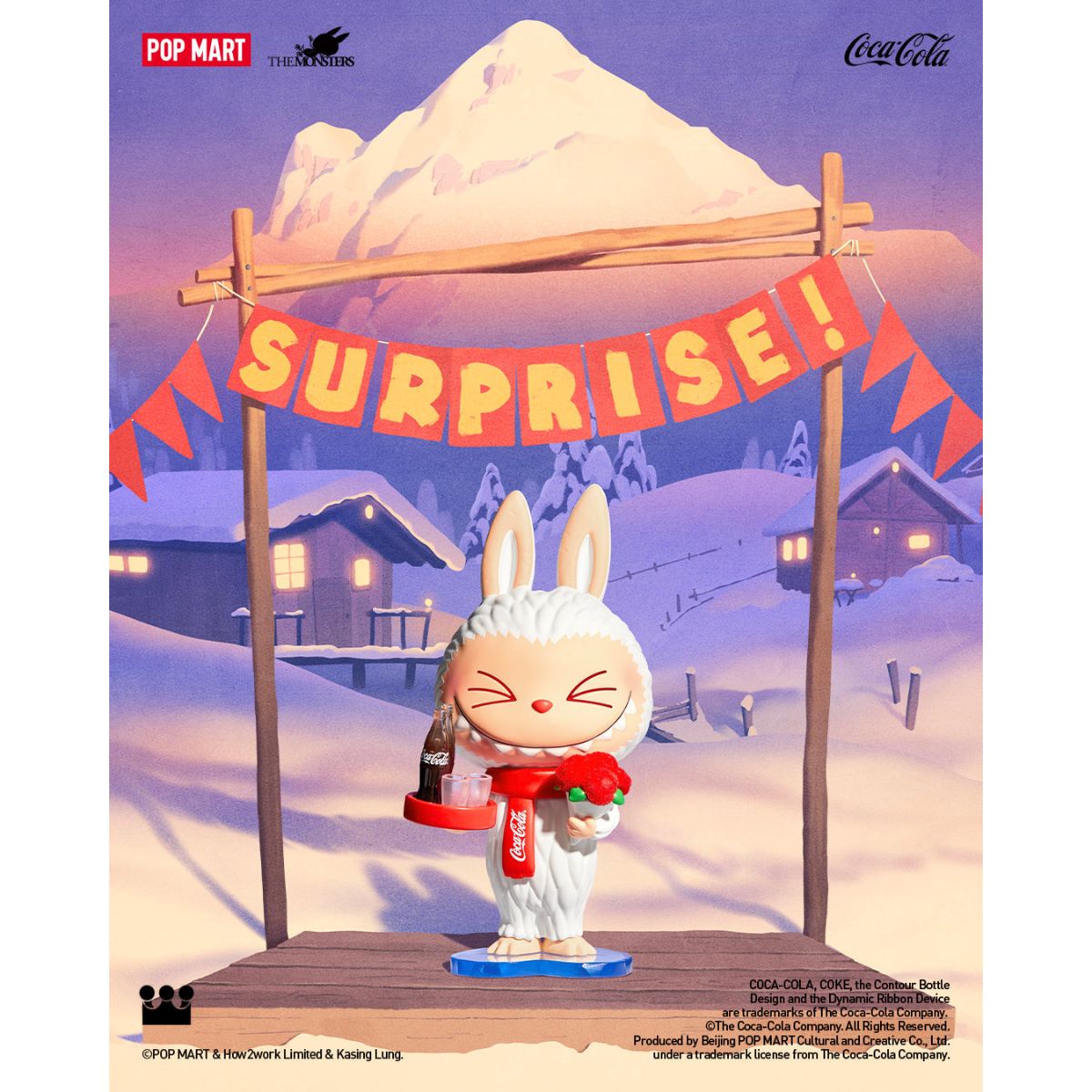 Mô Hình The Monsters Coca-Cola Series Figures POP MART