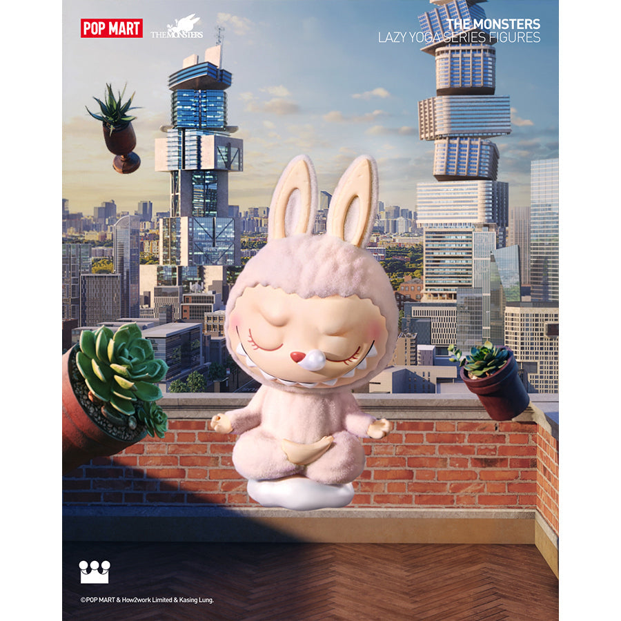 Mô Hình Đồ Chơi THE MONSTERS Lazy Yoga Series Figures POP MART