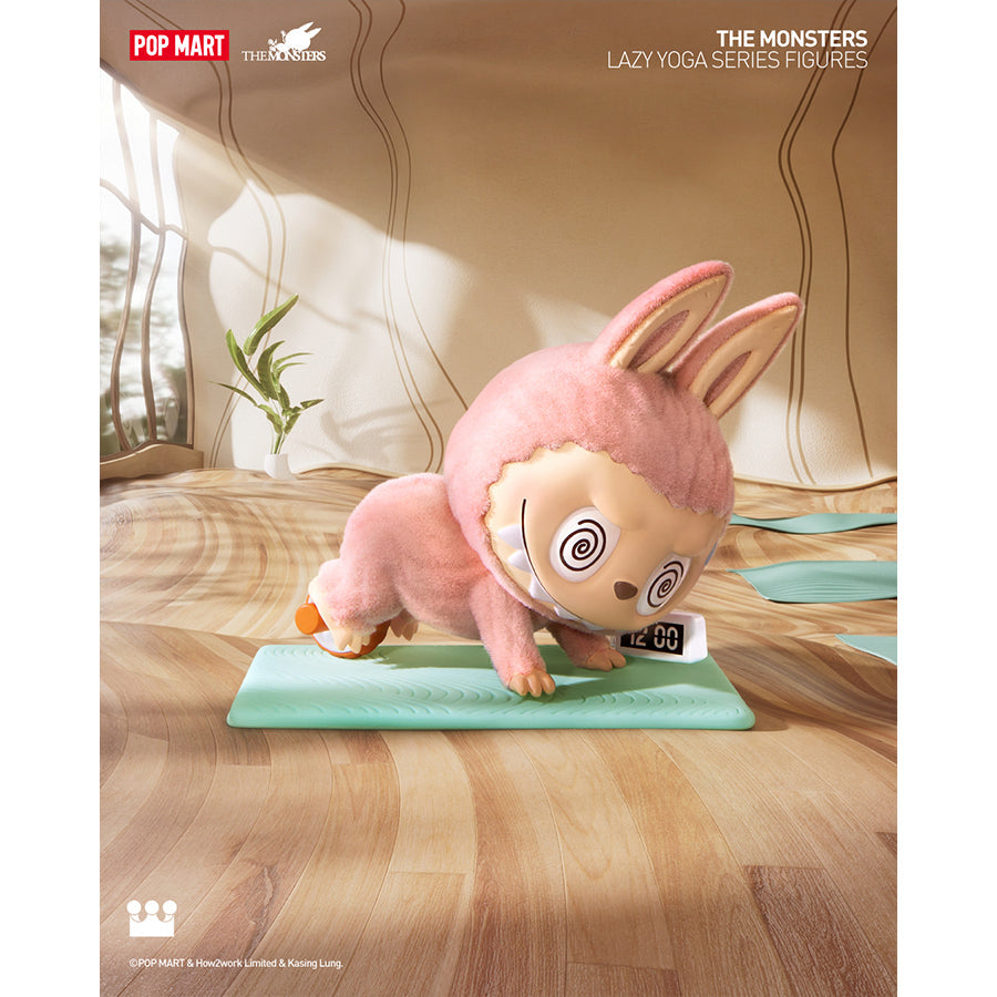 THE MONSTERS Lazy Yoga Series Figures - Mô hình Blind Box Labubu - POP MART