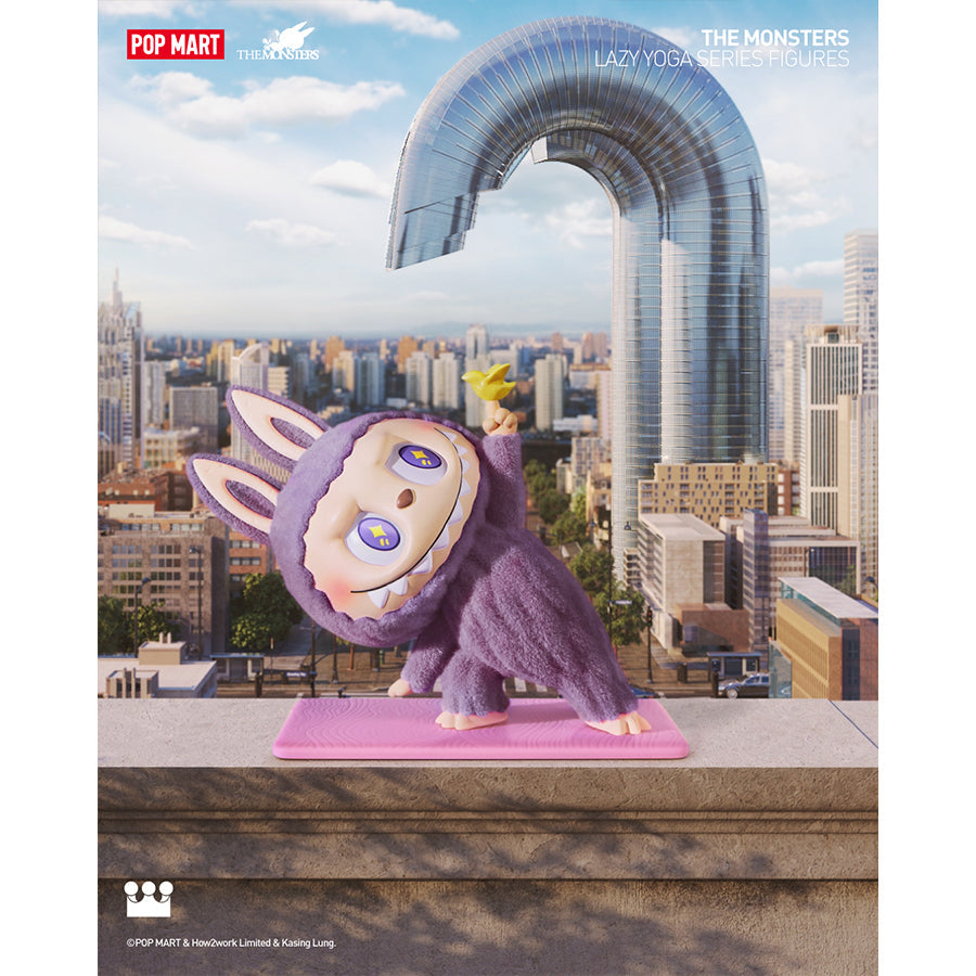 THE MONSTERS Lazy Yoga Series Figures - Mô hình Blind Box Labubu - POP MART