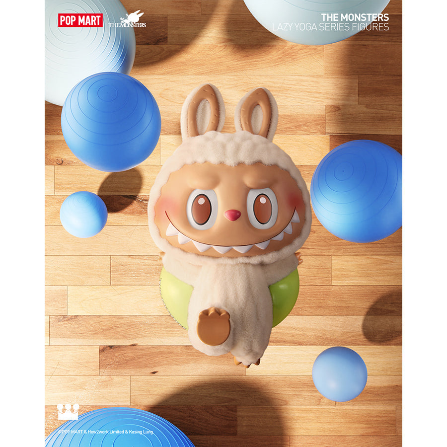 THE MONSTERS Lazy Yoga Series Figures - Mô hình Blind Box Labubu - POP MART