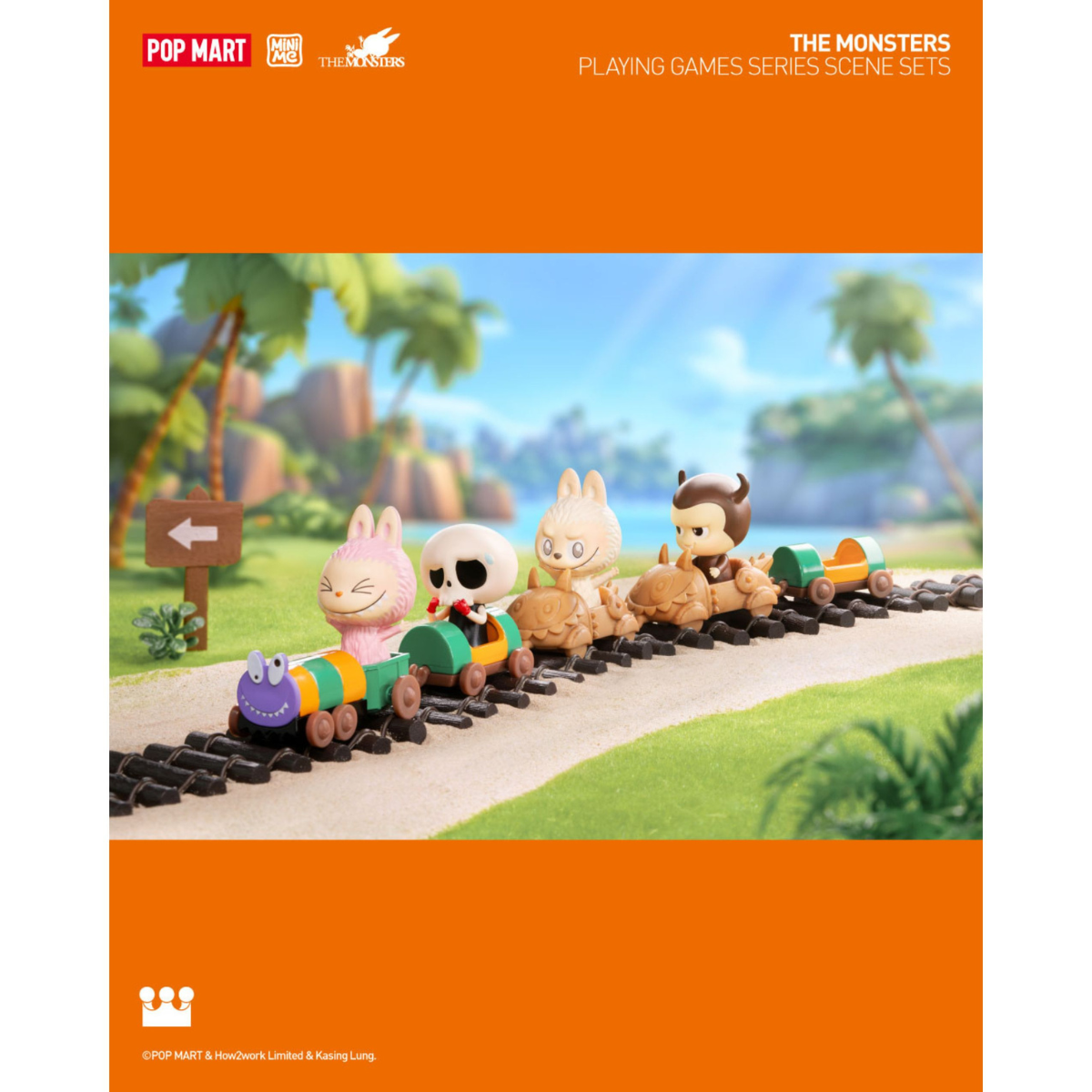 The Monsters Playing Games Series Scene Sets - Mô hình Blind Box Labubu - POP MART