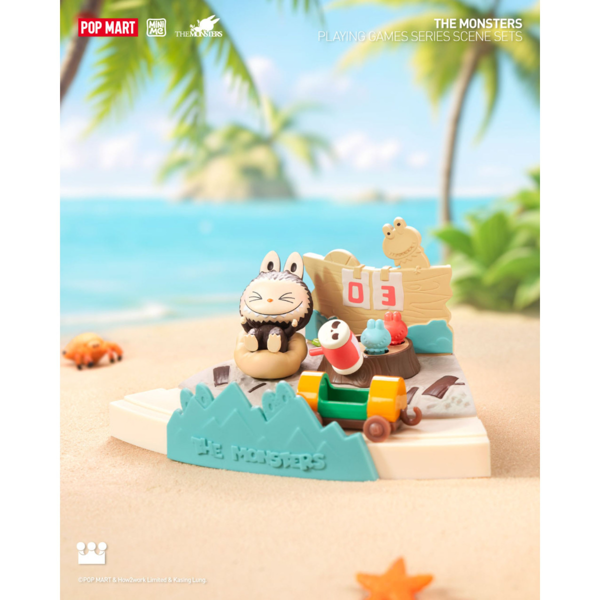 The Monsters Playing Games Series Scene Sets - Mô hình Blind Box Labubu - POP MART