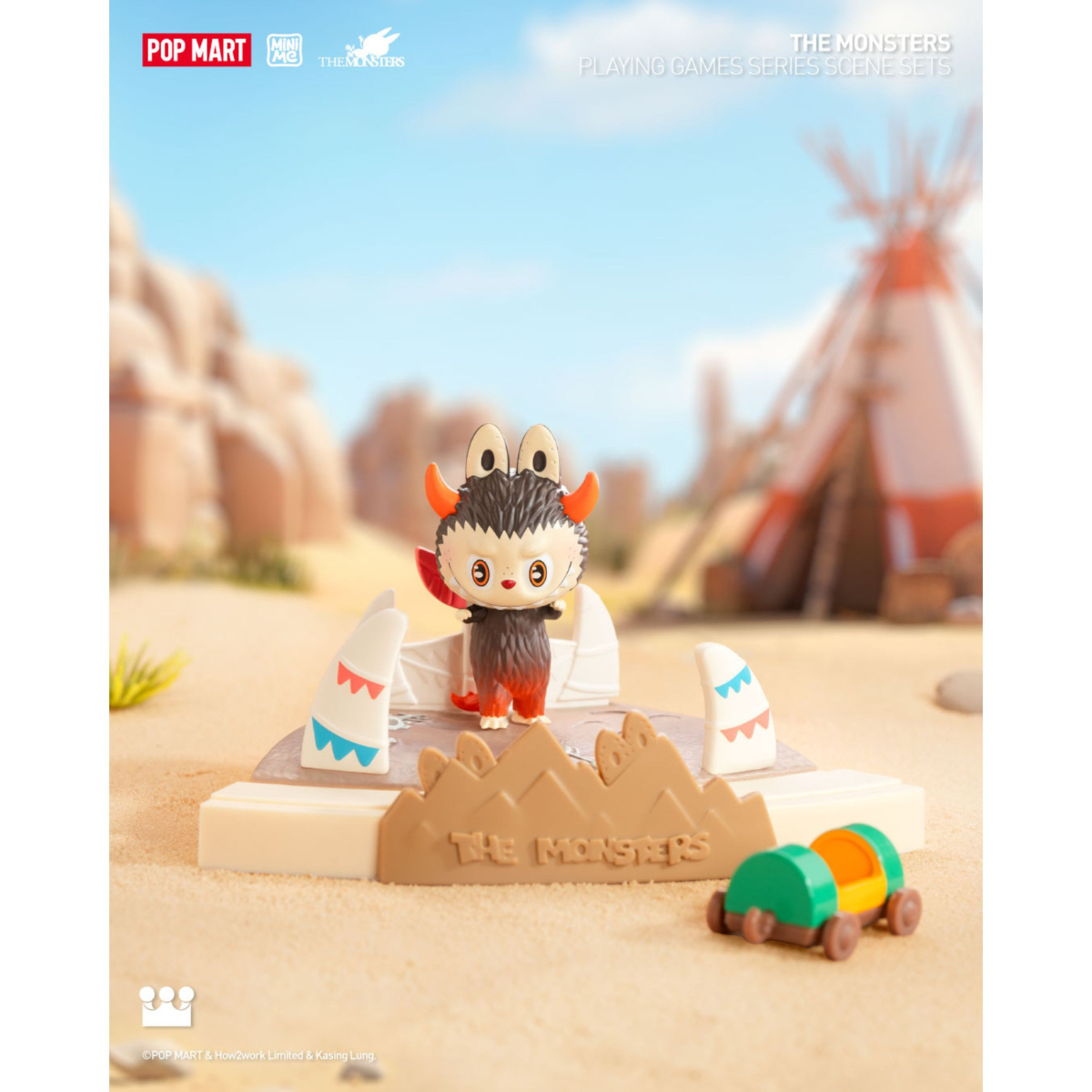 The Monsters Playing Games Series Scene Sets - Mô hình Blind Box Labubu - POP MART