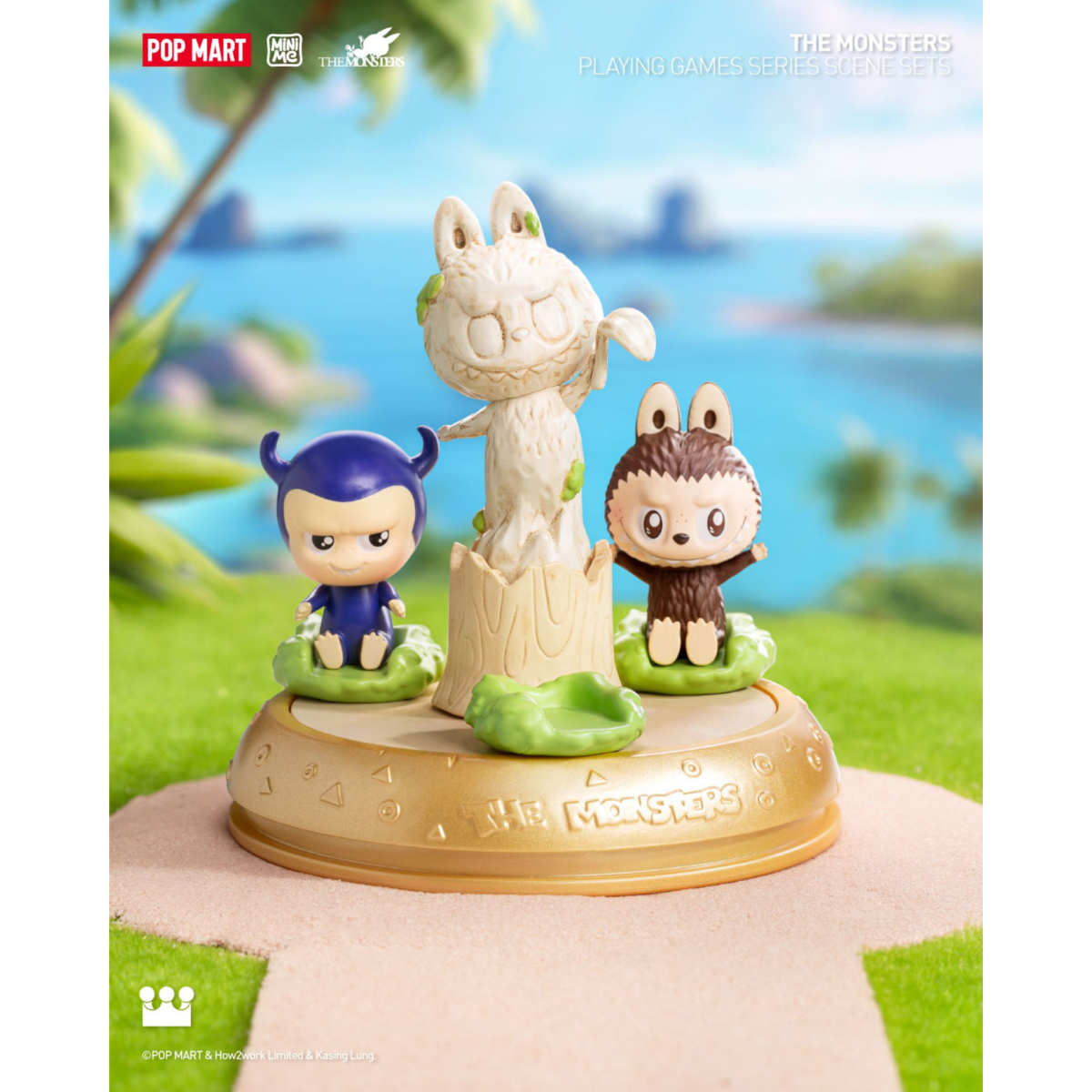 The Monsters Playing Games Series Scene Sets - Mô hình Blind Box Labubu - POP MART