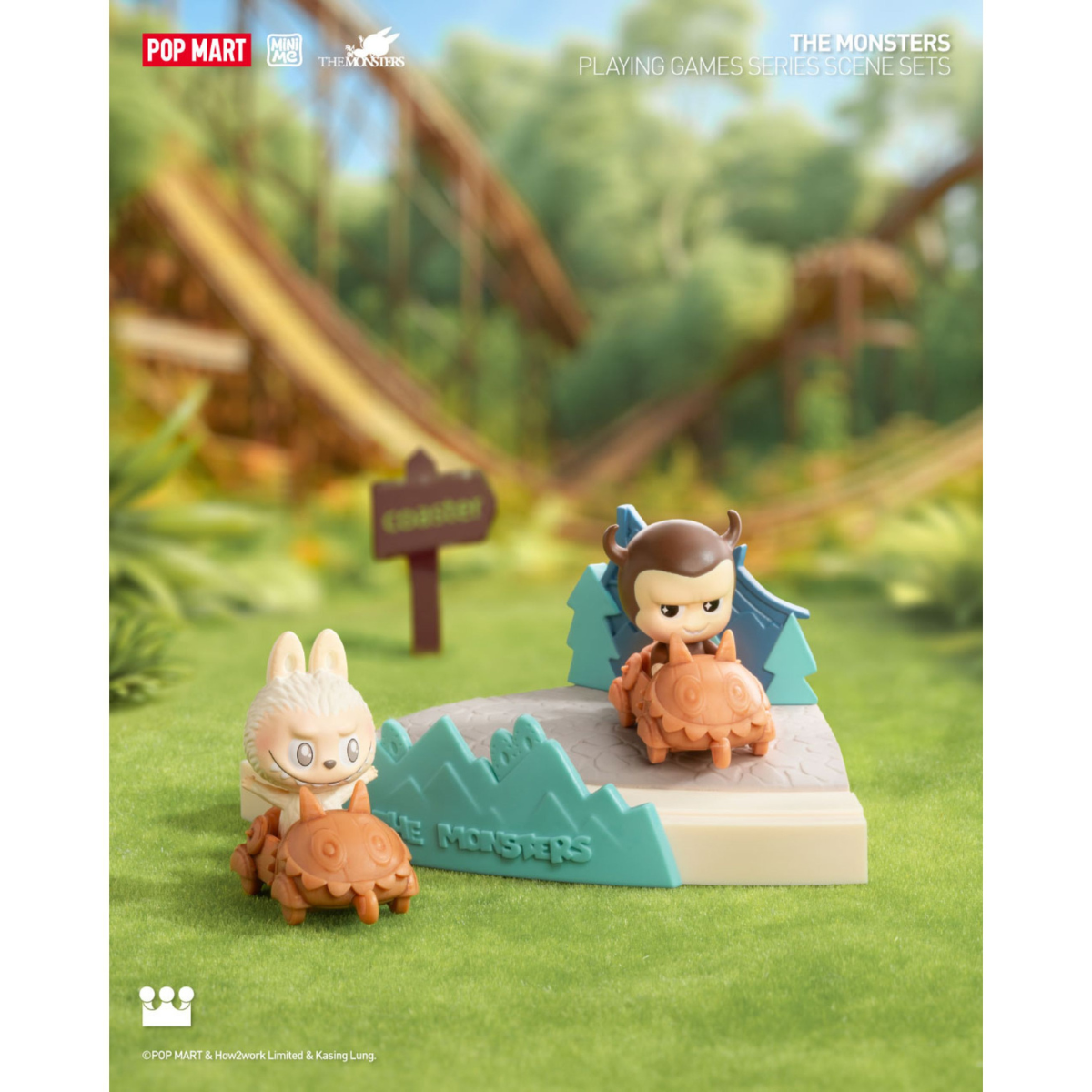 The Monsters Playing Games Series Scene Sets - Mô hình Blind Box Labubu - POP MART
