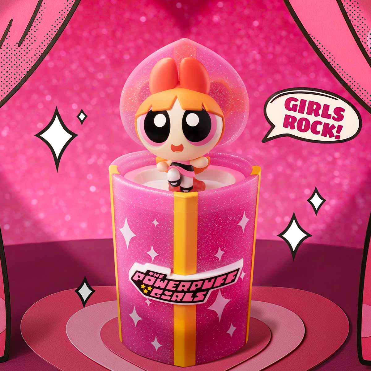 The Powerpuff Girls Party Surprise Series Figures - Mô hình Blind Box - POP MART