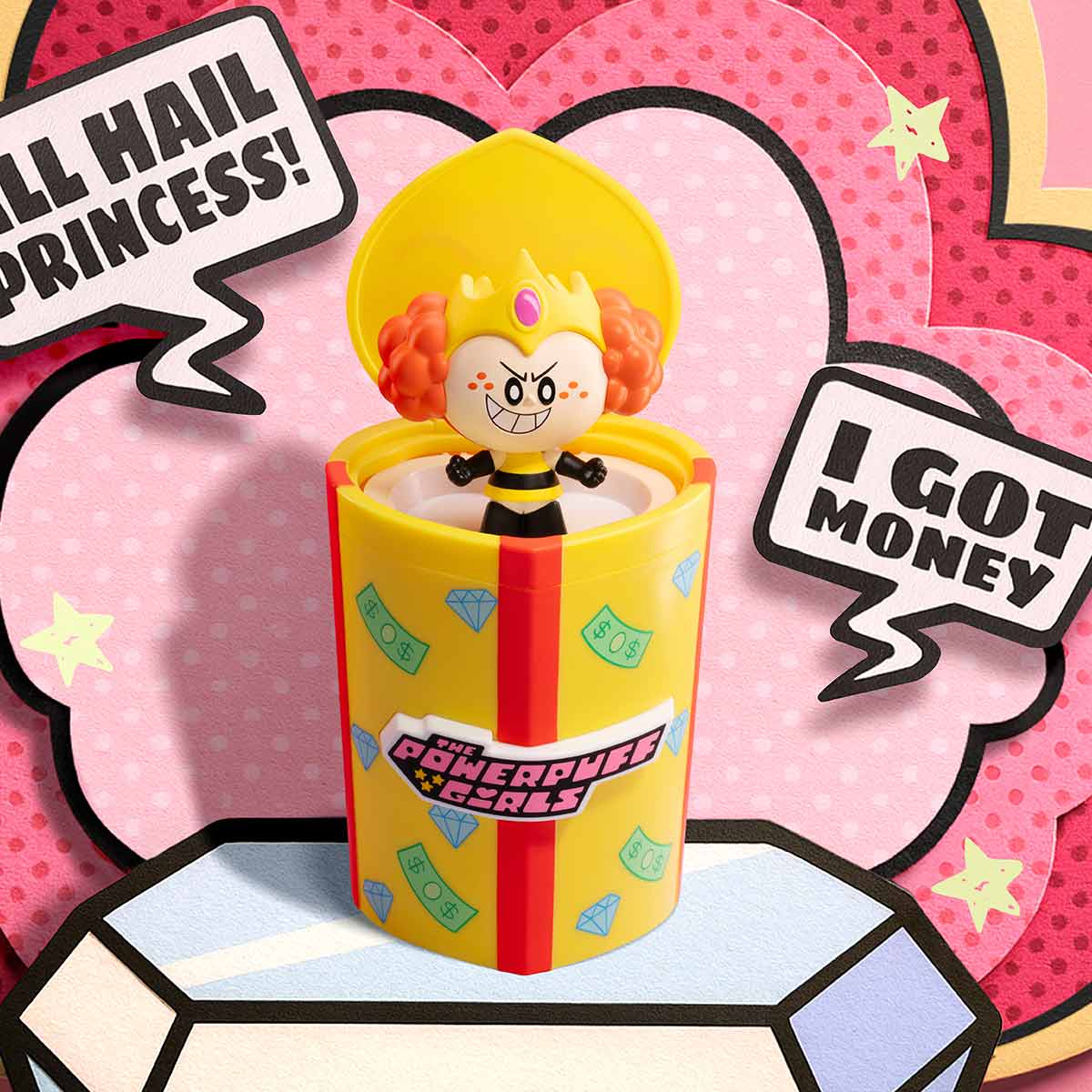 The Powerpuff Girls Party Surprise Series Figures - Mô hình Blind Box - POP MART