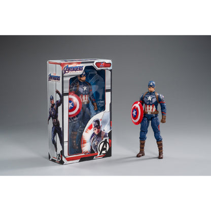 Captain America 7 Inch Standard Model - Mô hình siêu anh hùng Avengers - ZD TOYS 1608-03