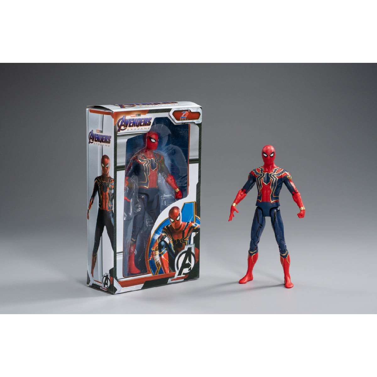 Iron Spiderman 7 Inch Standard Model - Mô hình Người Nhện Iron Spider - ZD TOYS 1608-04