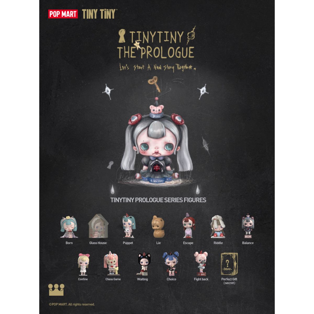 TinyTiny-Prologue Series Figures - Mô hình Blind Box - POP MART