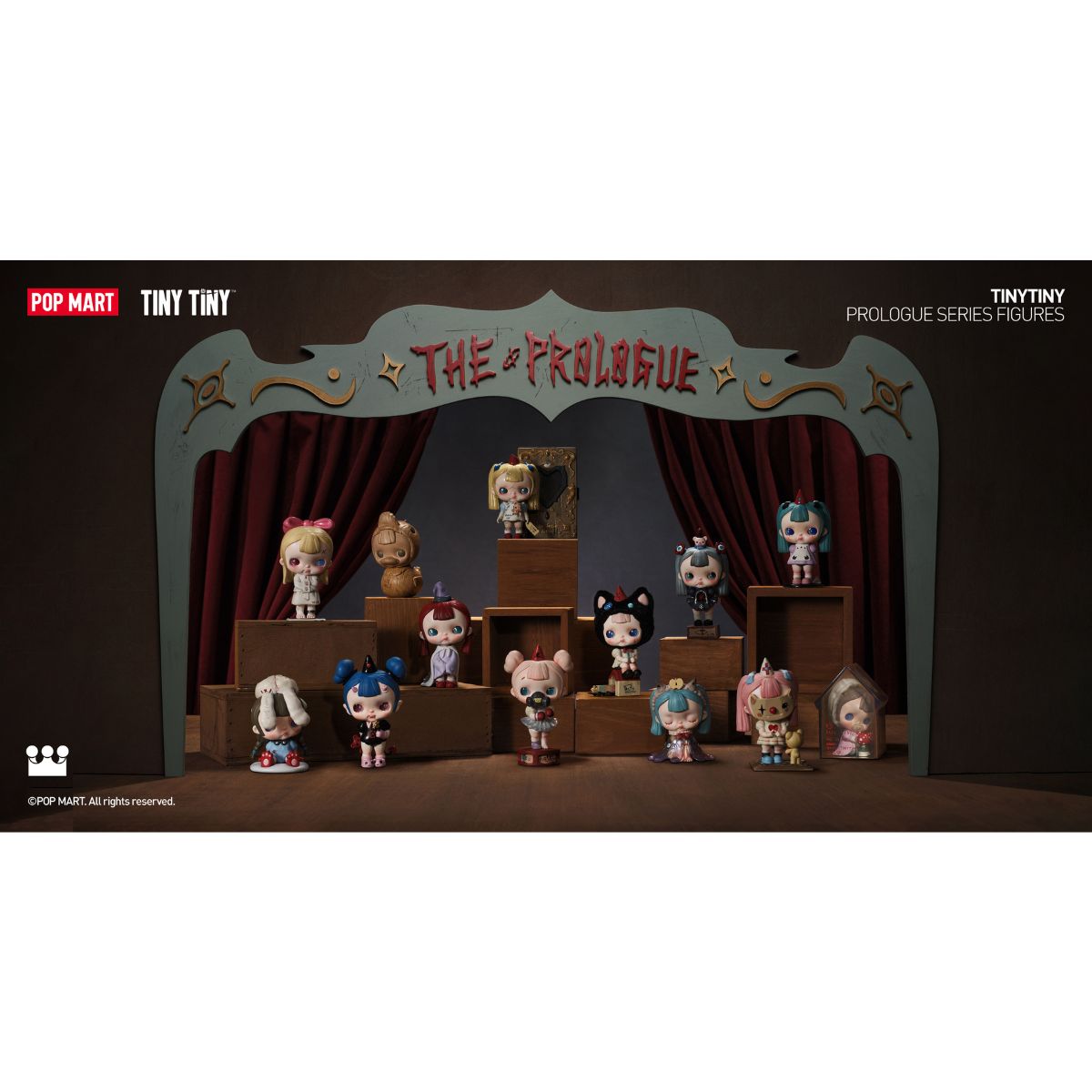 TinyTiny-Prologue Series Figures - Mô hình Blind Box - POP MART