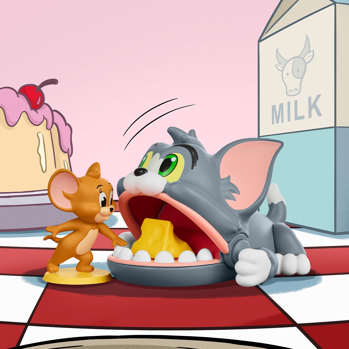 Đồ Chơi Mô Hình Tom And Jerry: Funfair Series Figures POP MART 6941313044913