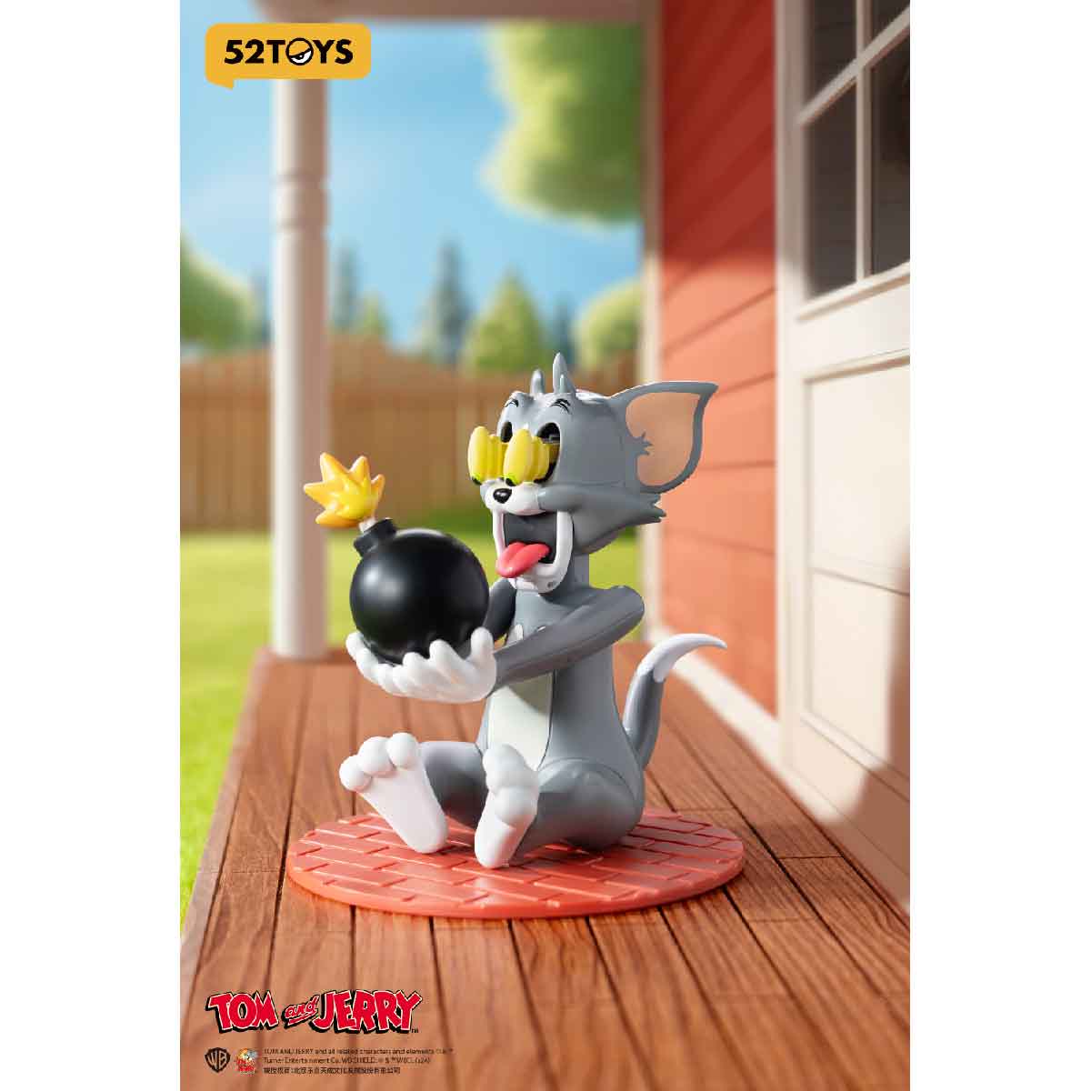 Tom and Jerry Figure - Poor Tom Series - Mô hình Blind Box hài hước - 52TOYS