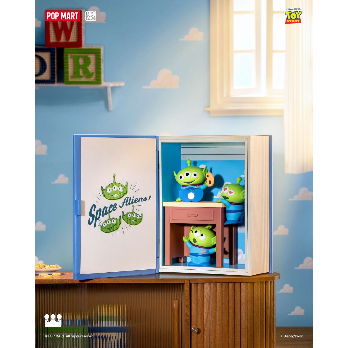 Toy Story Model: Andy's Room - Mô hình Blind Box - POP MART