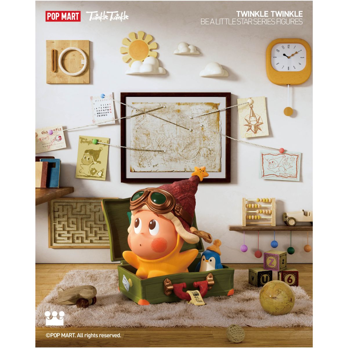 Twinkle Twinkle Be A Little Star Series Figures - Mô hình Blind Box - POP MART