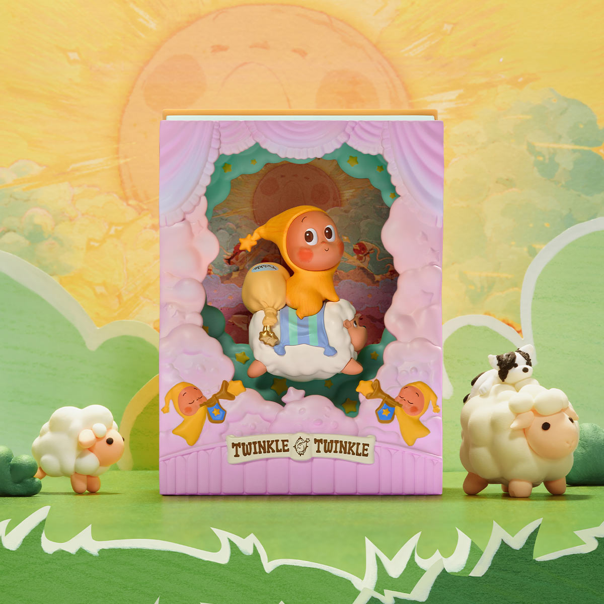 Twinkle Model Twinkle Light Up Series Scene Sets - Mô hình Blind Box phát sáng - POP MART