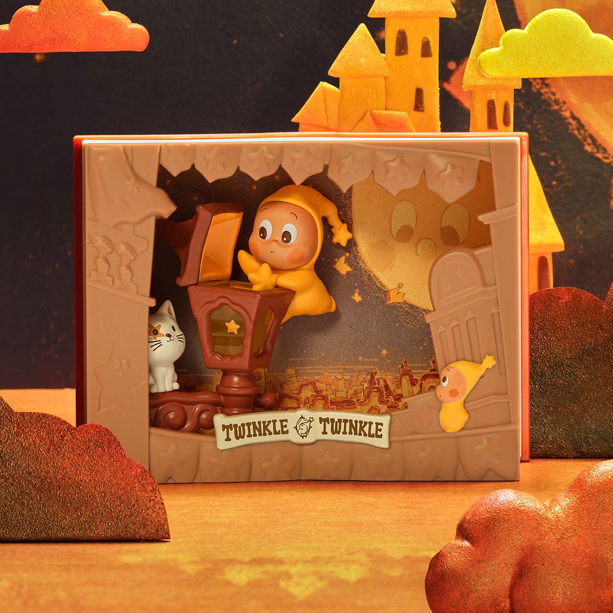 Twinkle Model Twinkle Light Up Series Scene Sets - Mô hình Blind Box phát sáng - POP MART