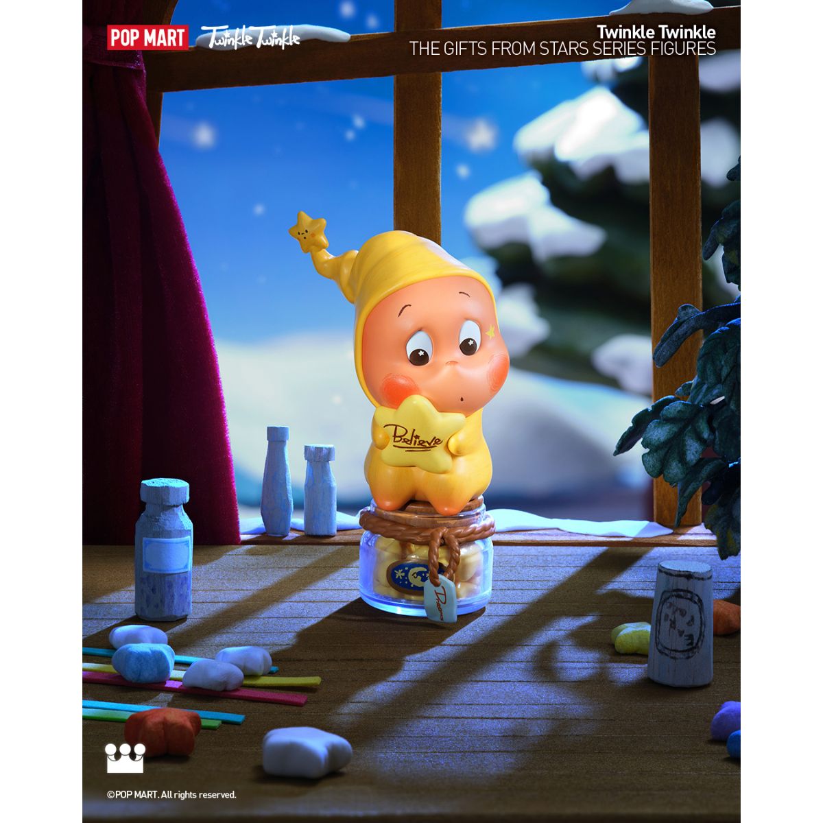 Mô Hình Twinkle Twinkle The Gifts From Stars Series Figures POP MART
