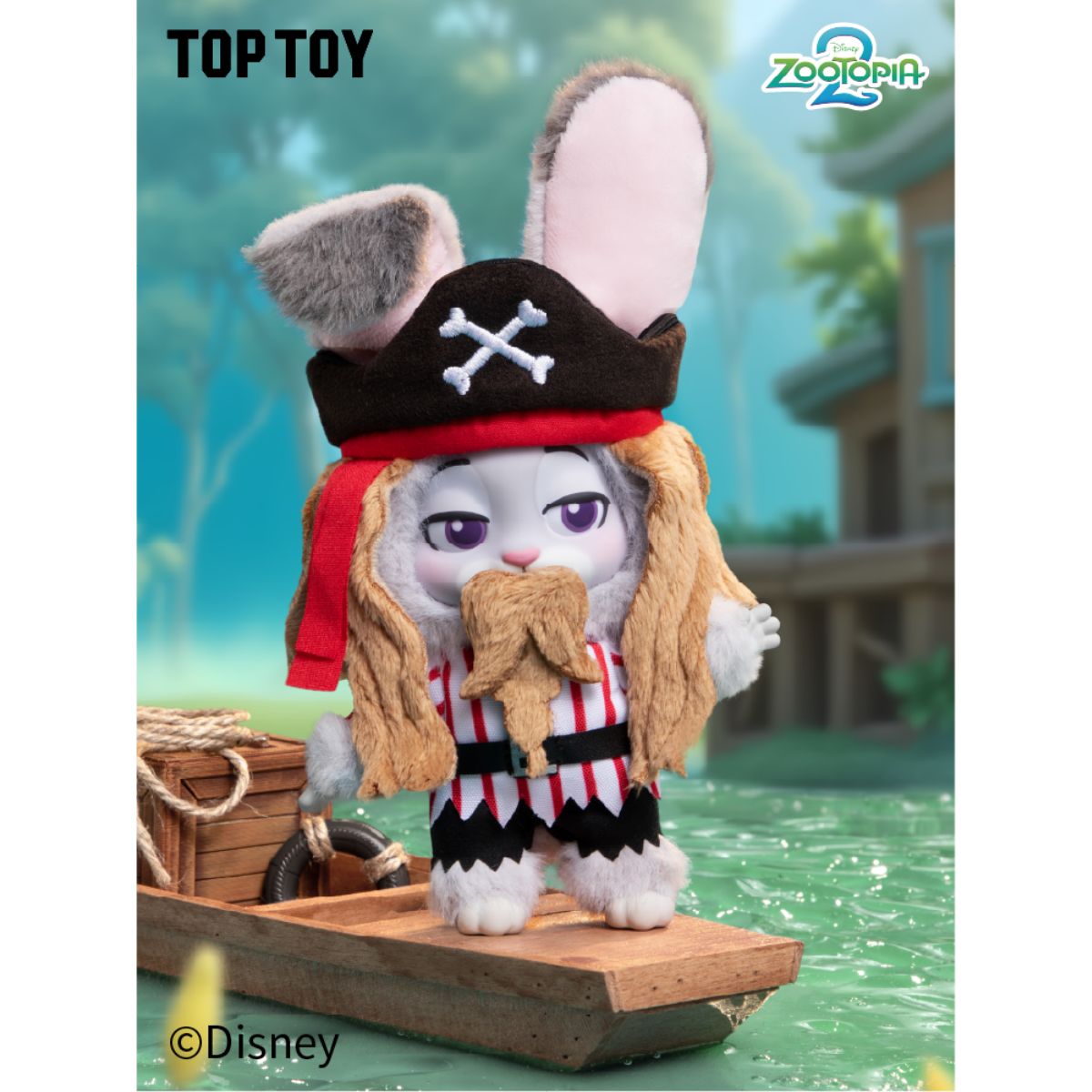 Đồ Chơi Mô Hình Zootopia 2 Nick & Judy Best Undercover Vinyl Plush TOP TOY 2304097110108