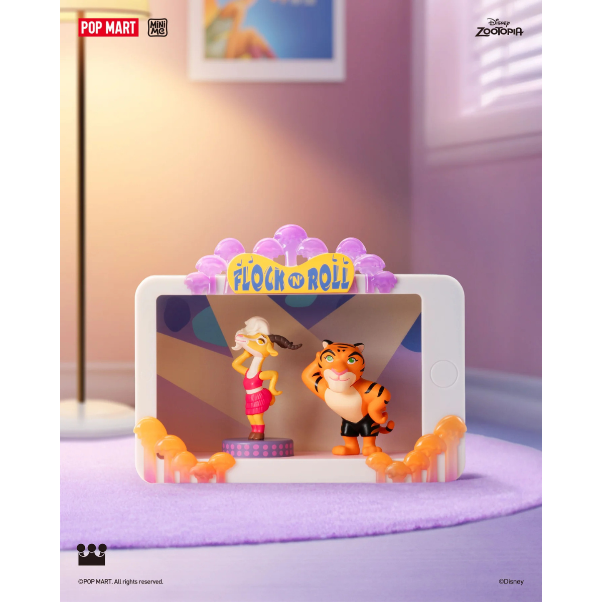 Zootopia Highlight Moment Series Scene Sets - Mô hình Blind Box - POP MART