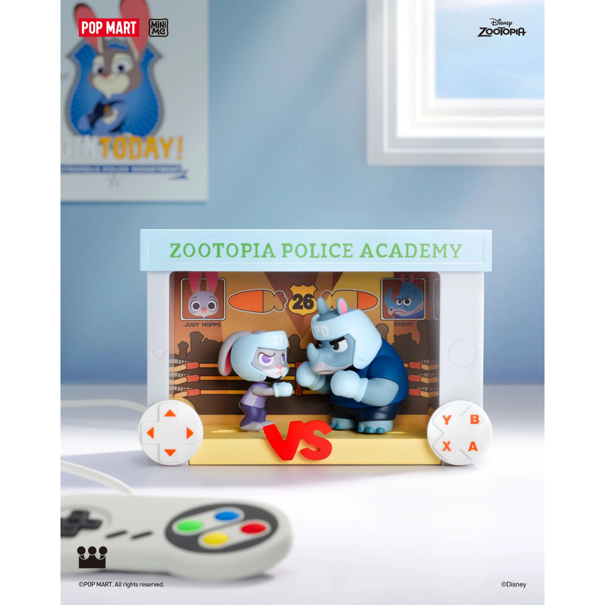 Zootopia Highlight Moment Series Scene Sets - Mô hình Blind Box - POP MART